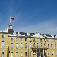 Ansicht des Schloss Karlsruhe