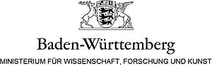 Logo of The Ministry of Science, Research and the Arts of the State of Baden-Württemberg