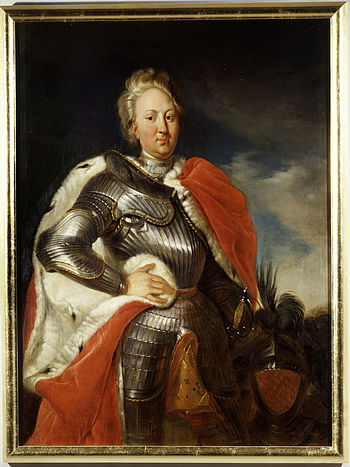 Portrait von Markgraf Karl Wilhelm von Baden-Durlach