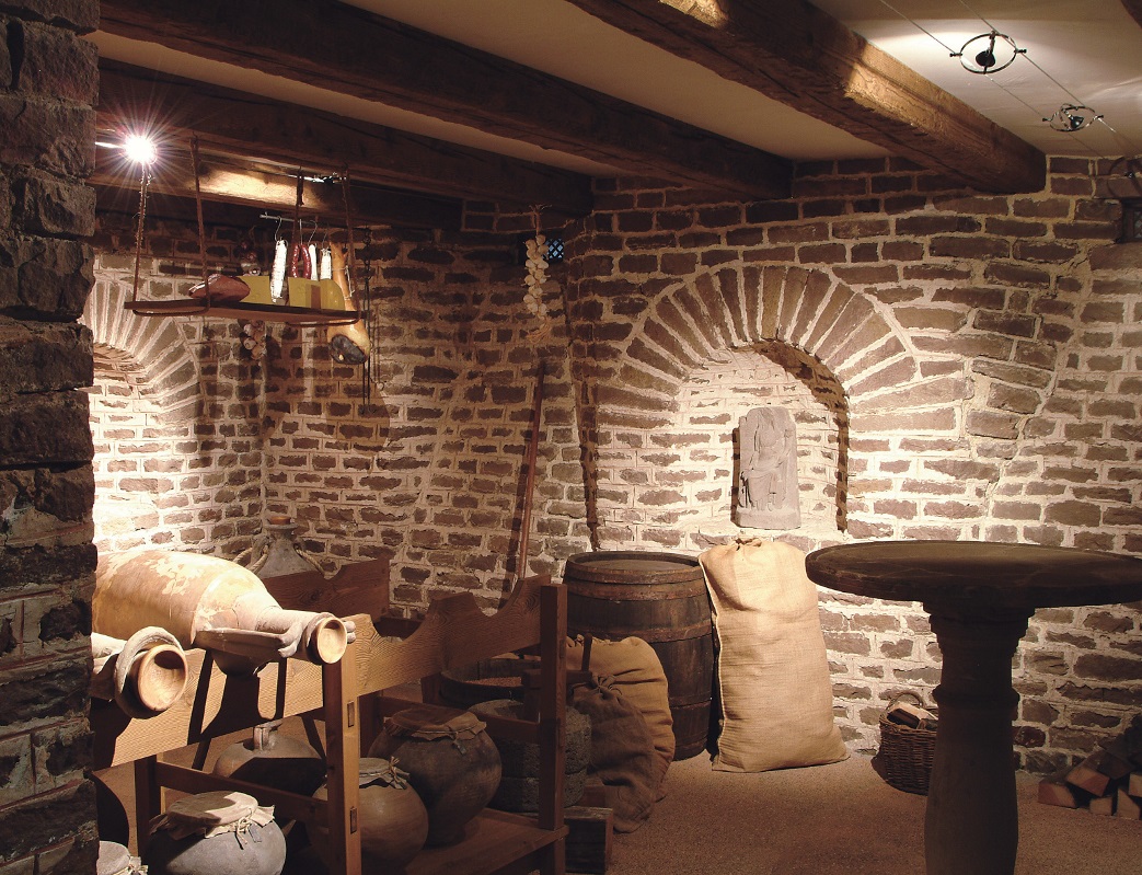 Römer am Oberrhein Einblick in den römischen Keller