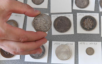 Münzen mehrere Münzen der Sammlung Sigmann-Seidel