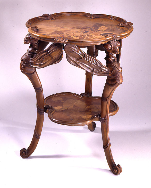 Side table by Emile Gallé from the end of the 19th century