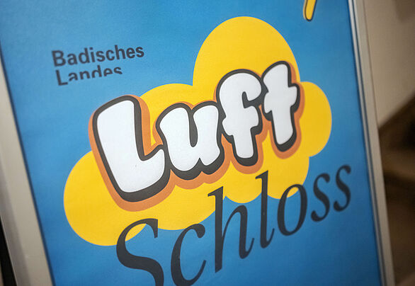 Logo Luftschloss auf einem Banner