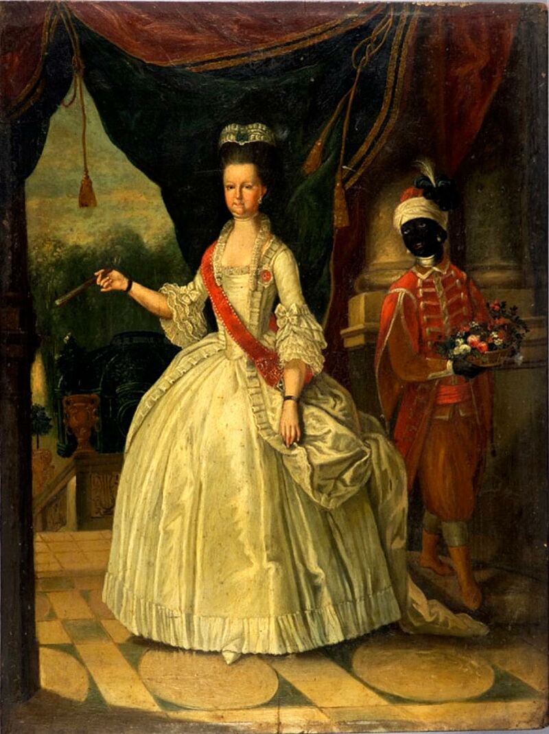 Bildnis von Caroline Luise von Baden