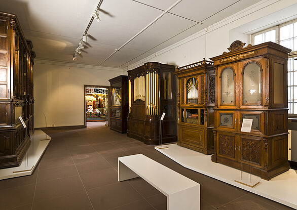 Einblick in das Musikautomaten-Museum