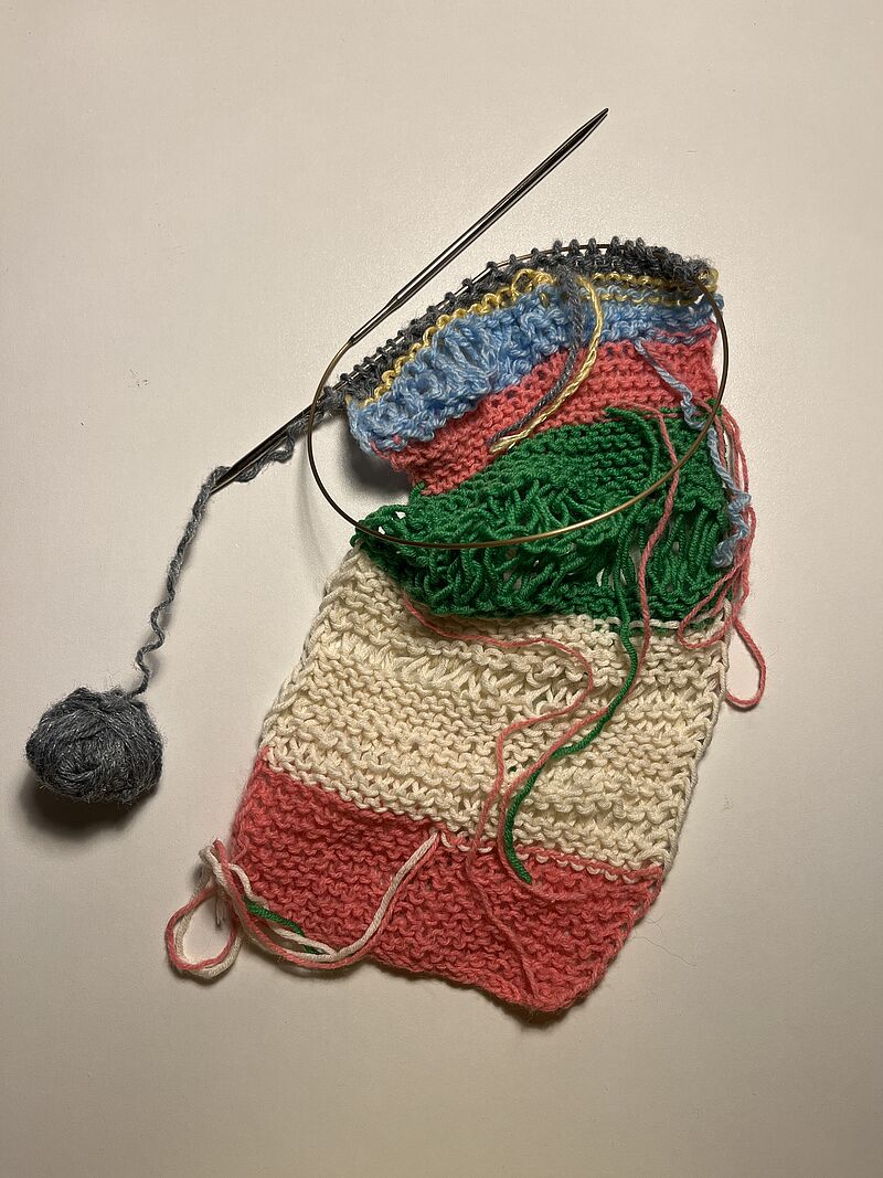 gestrickter Schal