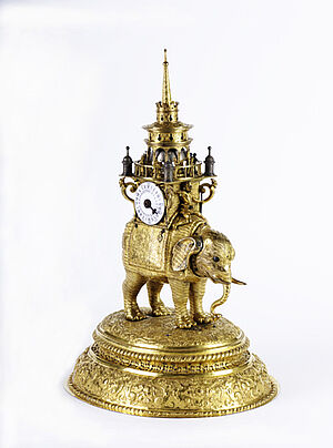 Figurenuhr Elefant Augsburg, um 1580, Privatstiftung Esterhazy