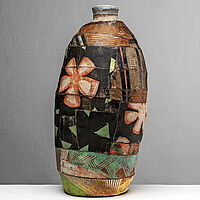 Vase collagenartig verzierte Vase