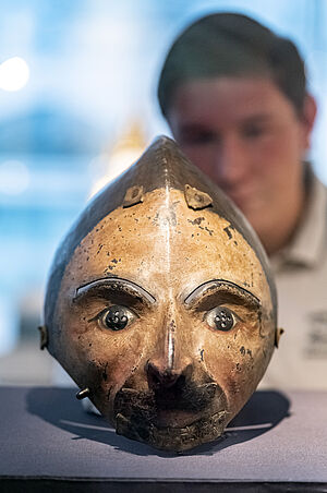 Wechselvisier zum Huszarischen Turnier vom Hof Erzherzog Ferdinands II.