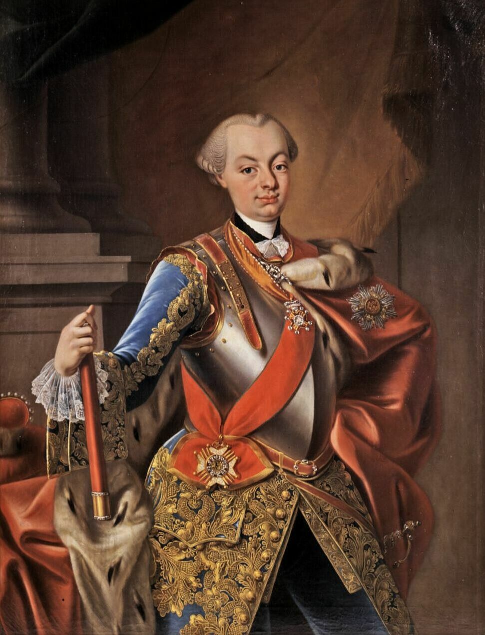 Gemälde mit dem Porträt von Karl Friedrich 