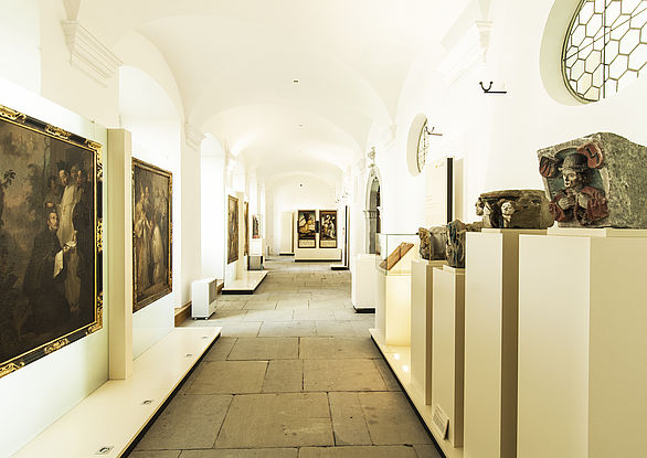 Einblick in die Ausstellung im Klostermuseum Salem