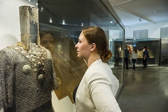 Chain mail of Mustafa Aga and other objects of the exhibition
