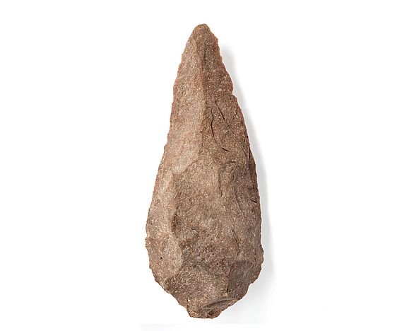 Faustkeil aus der Steinzeit