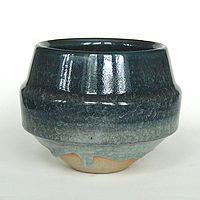 glasiertes Keramikgefäß