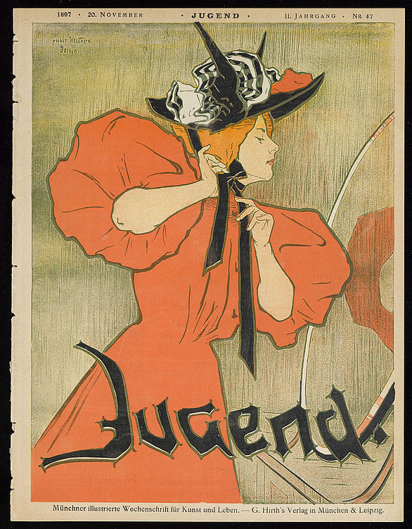 Cover of the magazine Jugend