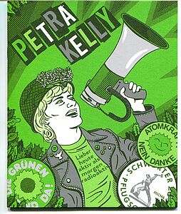 Cover der Graphic Novel "Petra Kelly"