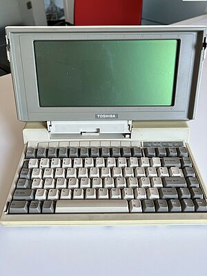 Laptop aus den 1980er-Jahren