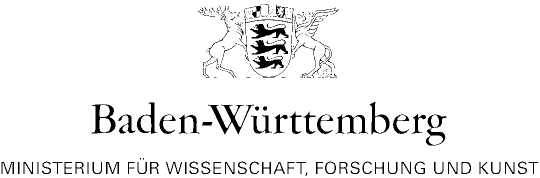 Logo des Ministeriums für Wissenschaft, Forschung und Kunst Baden-Württemberg