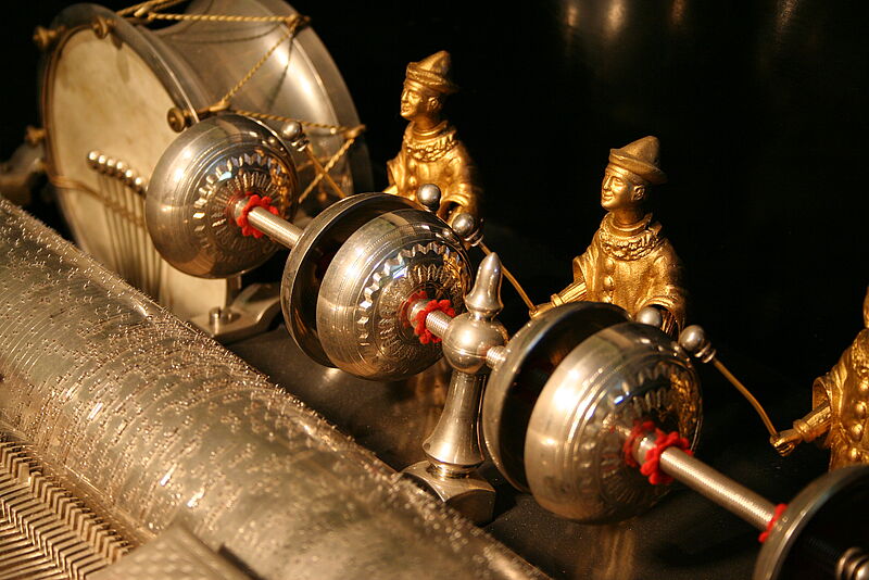 Teilansicht eines Musikautomaten