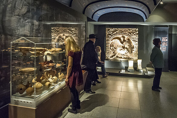 Ansicht der Ausstellung Römer am Oberrhein