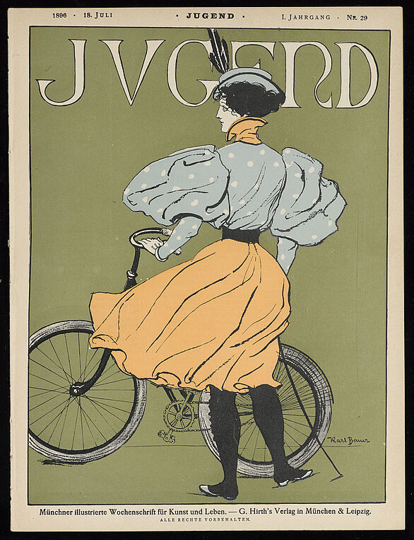 Cover of the magazine Jugend