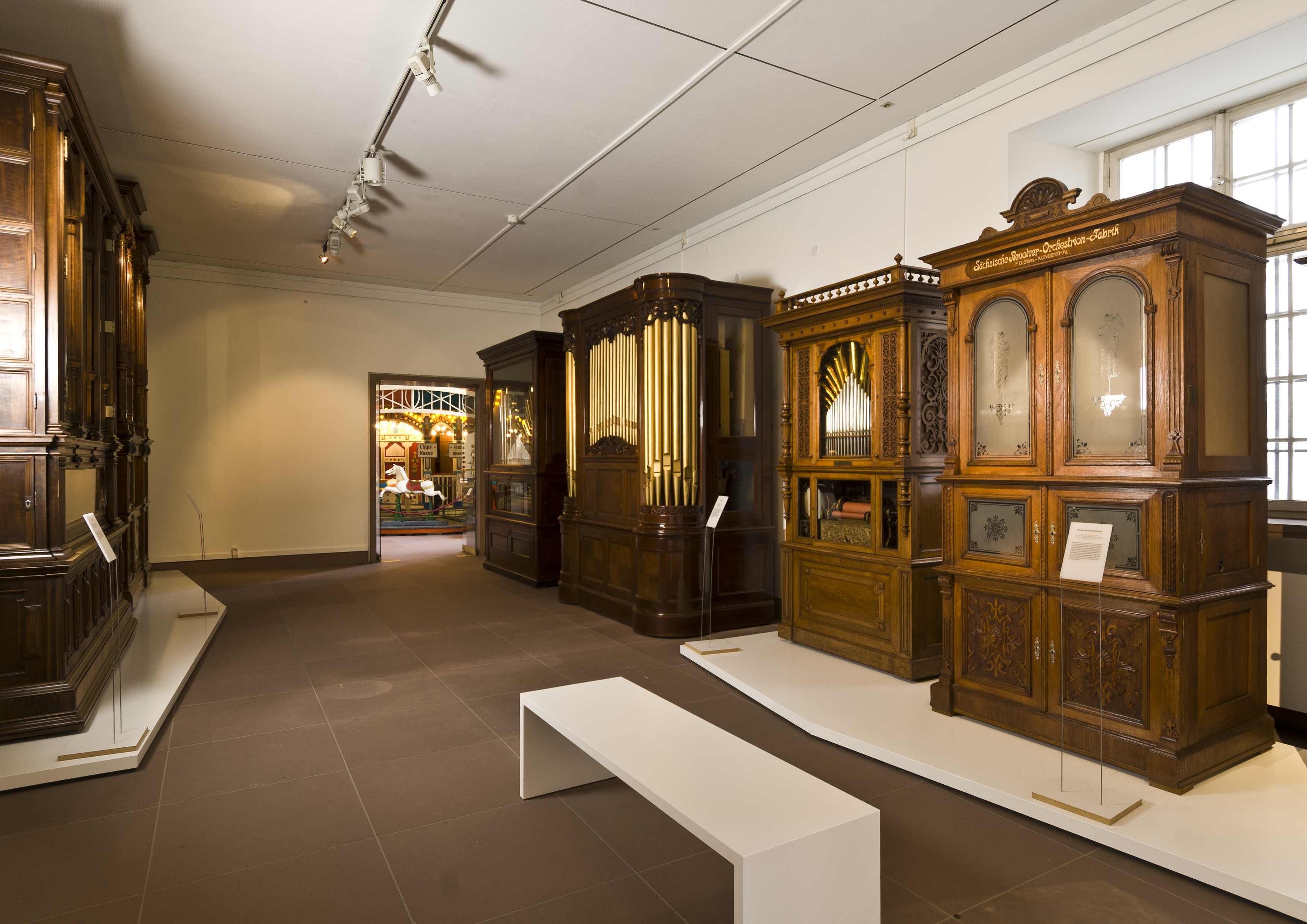 Einblick in das Musikautomaten-Museum