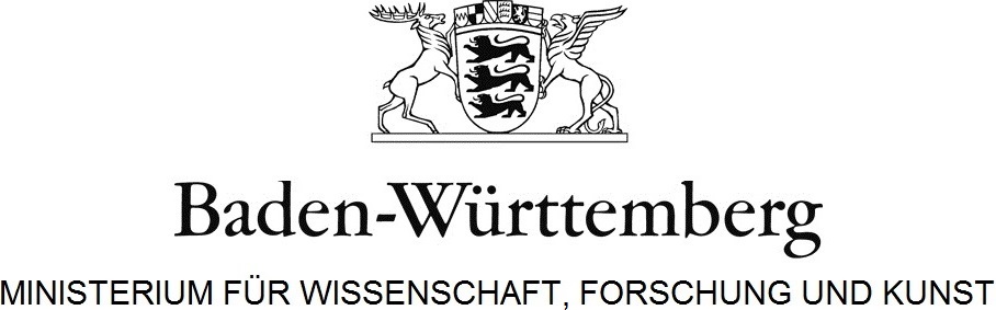 Logo of The Ministry of Science, Research and the Arts of the State of Baden-Württemberg